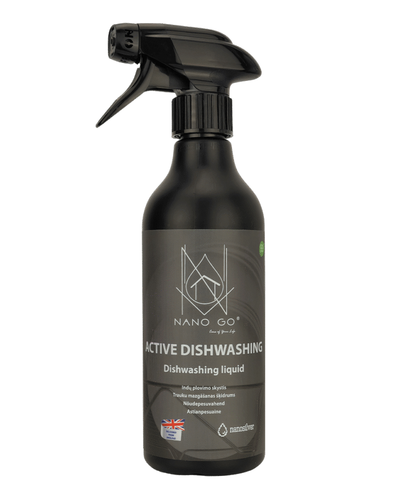Aktīvais trauku mazgāšanas līdzeklis nanogo