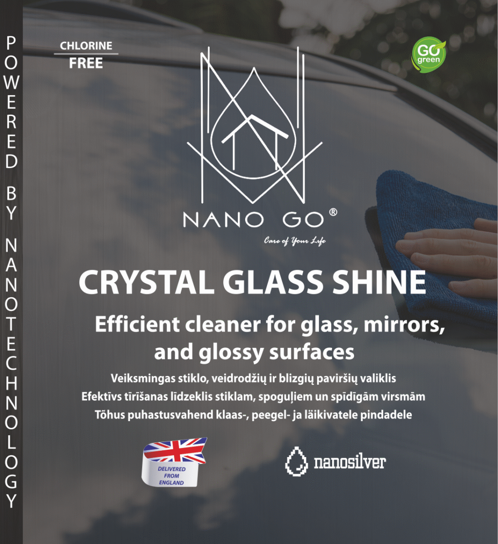 Stikla tīrīšanas līdzeklis pulēšanas līdzeklis 500ml stikla un spīdīgu virsmu tīrīšanas līdzeklis