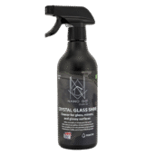NANO GO Crystal Glass Shine glass cleaner 500 ml bottle with trigger sprayer