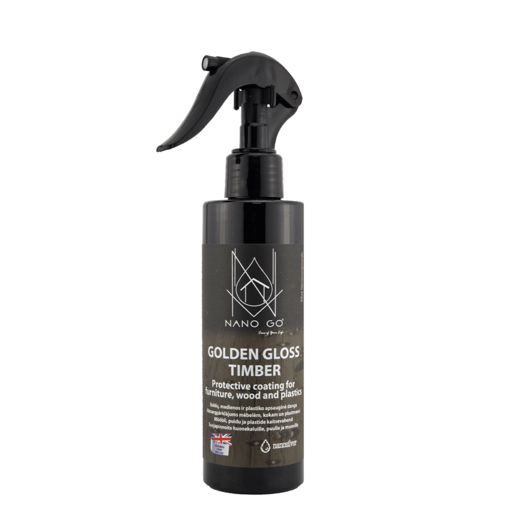 Нанопокрытие для дерева с золотистым блеском 200 мл