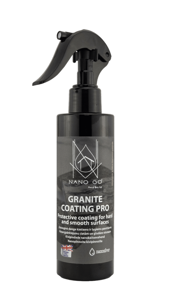 NANO GO Granite Coating PRO нанопокрытие для гранита 200 мл флакон с распылителем